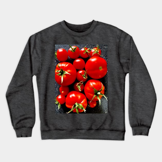 Tomatoes Crewneck Sweatshirt by MarkRBowman